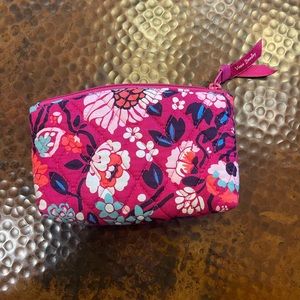 Vera Bradley Bloom Berry Small Cosmetic Pouch